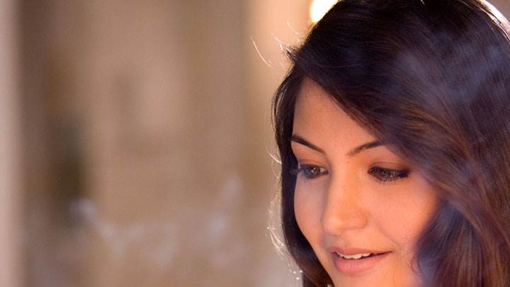 Anushka Sharma Smiling Side Face Closeup